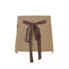 Delantal corto canvas bicolor VELILLA