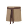 Delantal corto canvas bicolor VELILLA