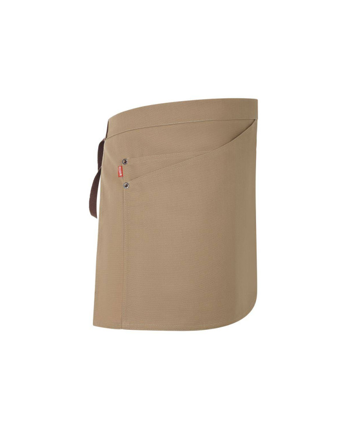 Delantal corto canvas bicolor VELILLA