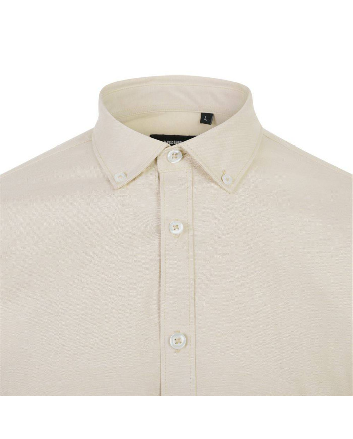 Camisa oxford stretch manga larga hombre VELILLA