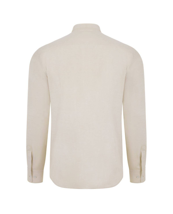 Camisa oxford stretch manga larga hombre VELILLA