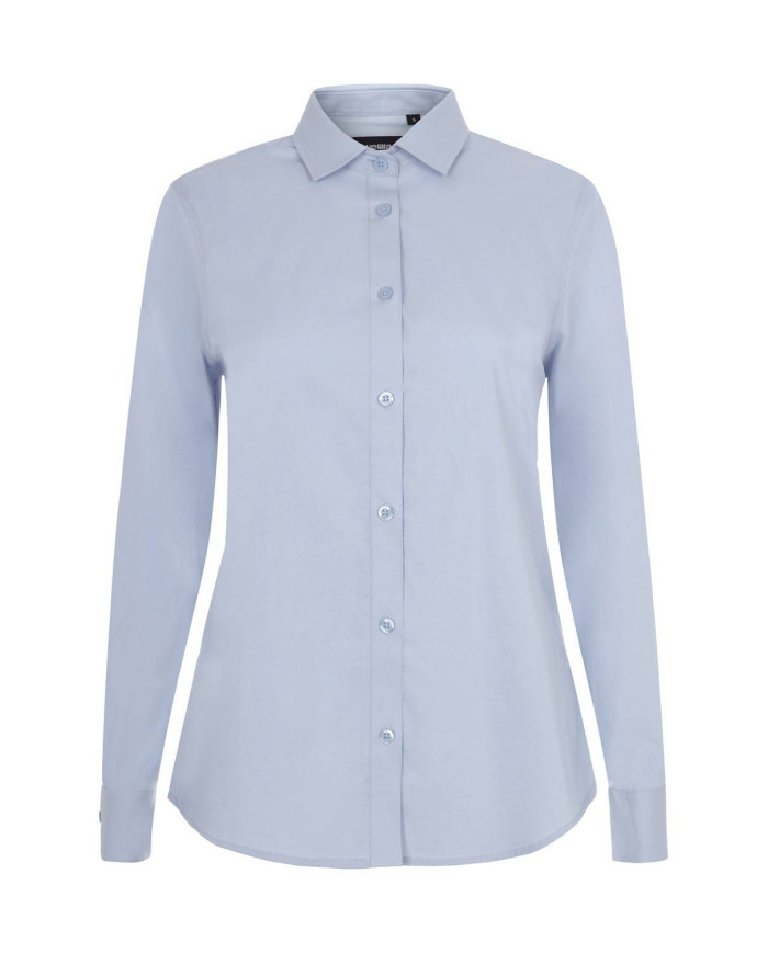 Camisa manga larga stretch mujer VELILLA