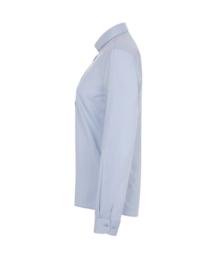 Camisa manga larga stretch mujer VELILLA