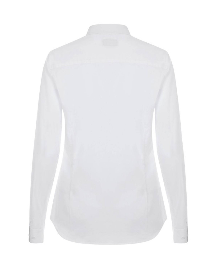 Camisa manga larga stretch mujer VELILLA