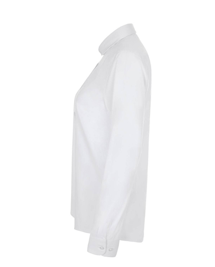 Camisa manga larga stretch mujer VELILLA