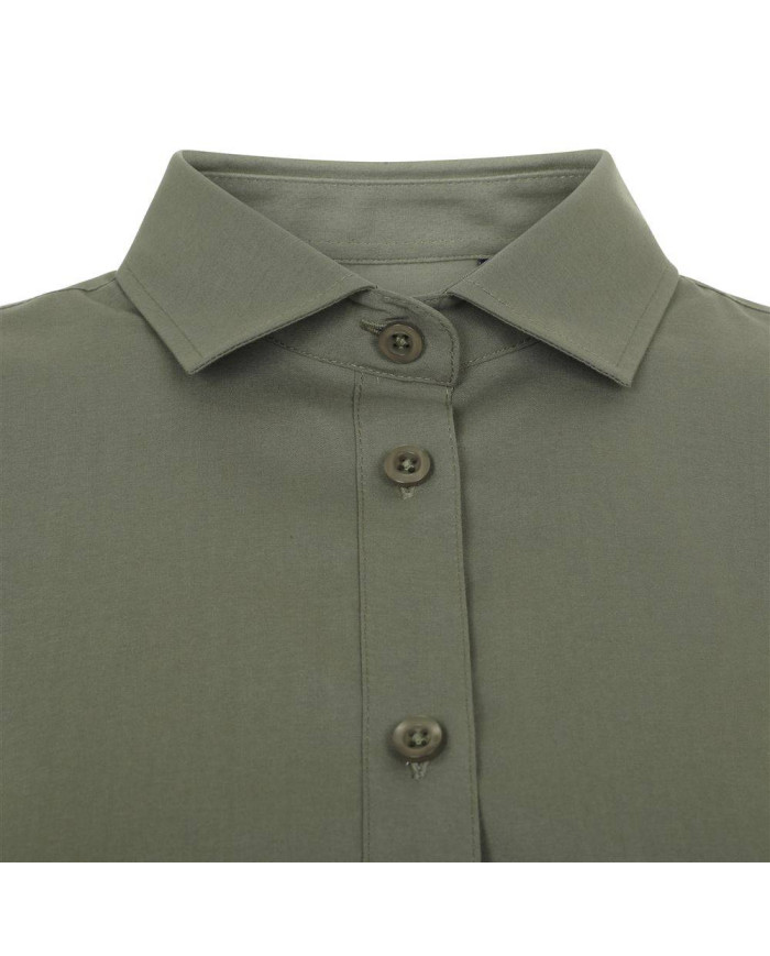 Camisa manga larga stretch mujer VELILLA