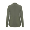 Camisa manga larga stretch mujer VELILLA