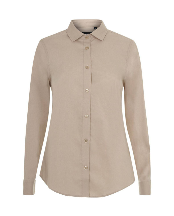Camisa manga larga stretch mujer VELILLA
