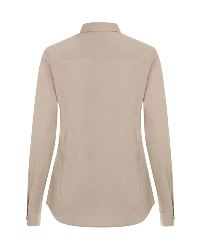 Camisa manga larga stretch mujer VELILLA
