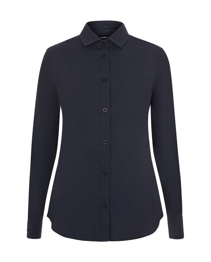 Camisa manga larga stretch mujer VELILLA