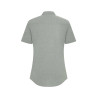 Camisa oxford stretch manga corta mujer VELILLA