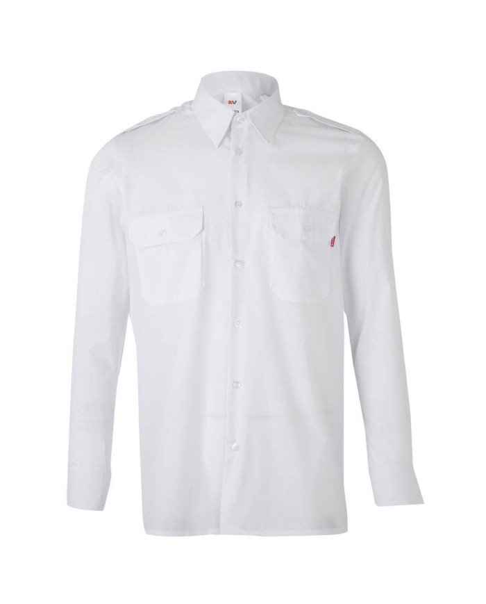 Camisa con galoneras manga larga VELILLA