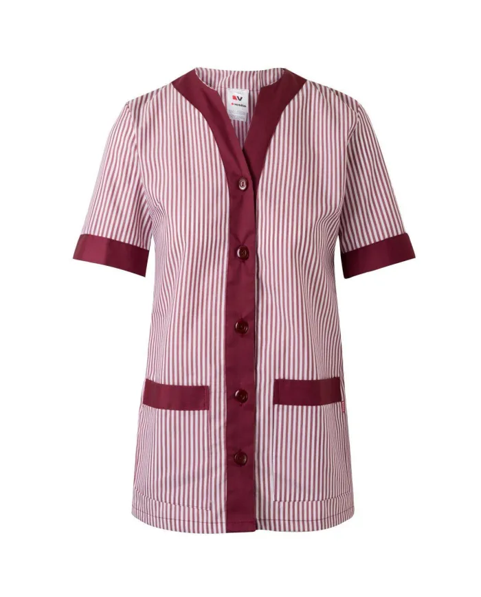 Chaqueta a rayas manga corta mujer VELILLA
