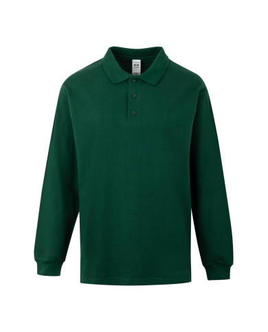 HOBART - POLO UNISEX MANGA LARGA 210 MUKUA