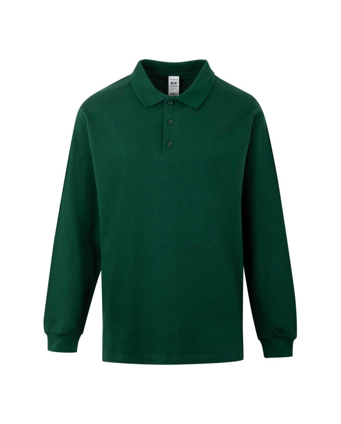 HOBART - POLO UNISEX MANGA LARGA 210 MUKUA