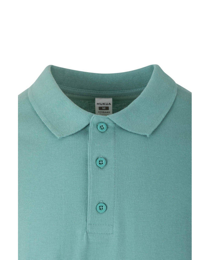 HOBART - POLO UNISEX MANGA LARGA 210 MUKUA