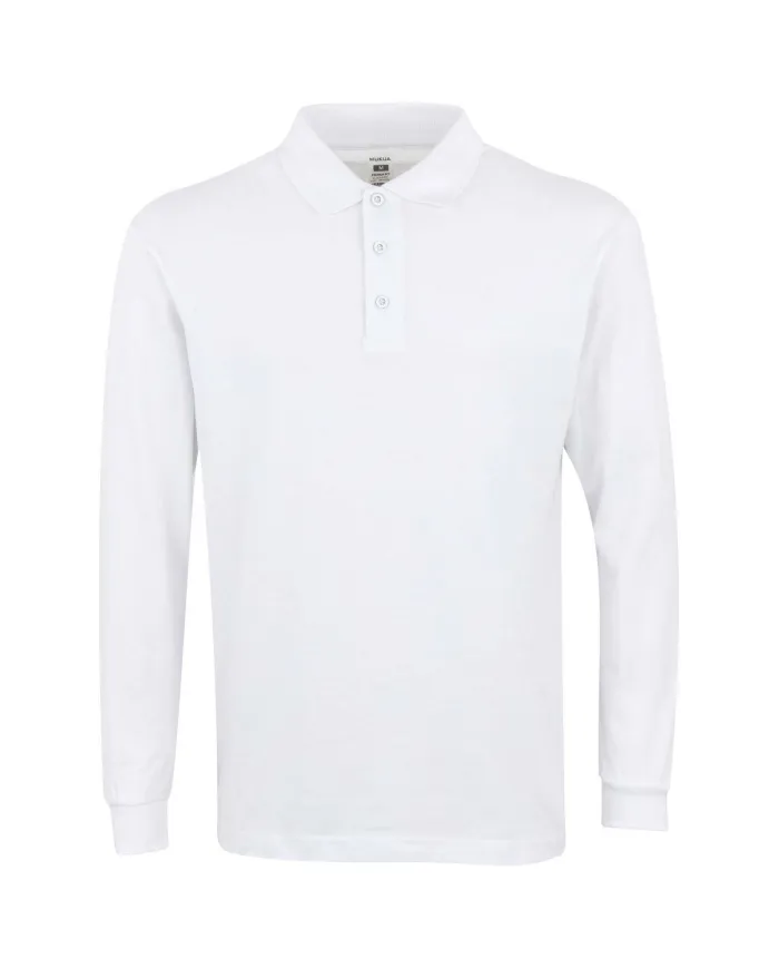 HOBART - POLO UNISEX MANGA LARGA 210 MUKUA