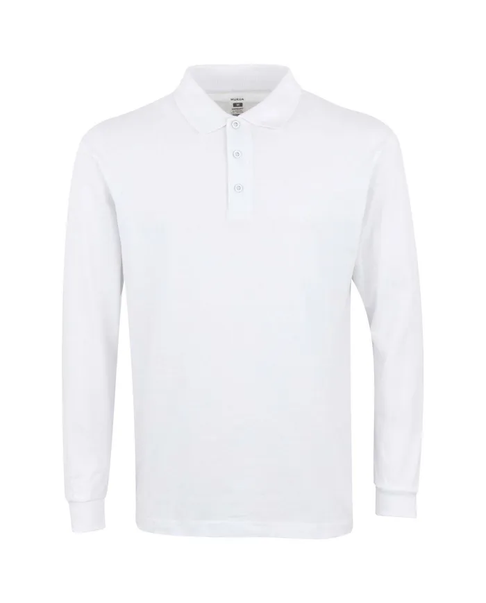 HOBART - POLO UNISEX MANGA LARGA 210 MUKUA