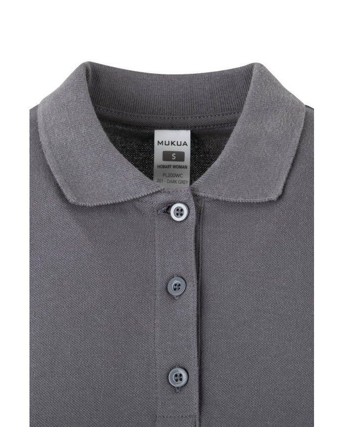 HOBART WOMAN - POLO MANGA LARGA MUJER 210 MUKUA