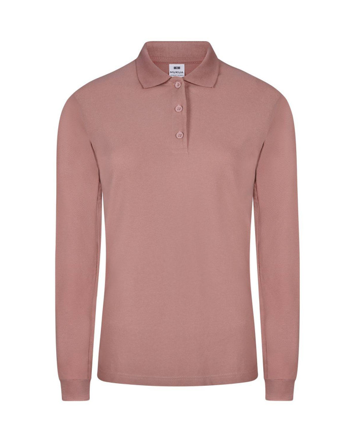 HOBART WOMAN - POLO MANGA LARGA MUJER 210 MUKUA