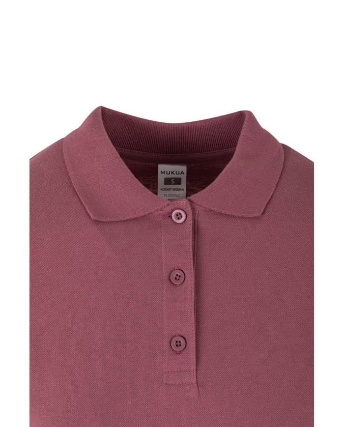 HOBART WOMAN - POLO MANGA LARGA MUJER 210 MUKUA