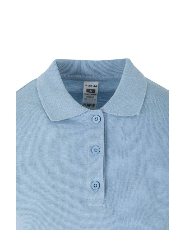 HOBART WOMAN - POLO MANGA LARGA MUJER 210 MUKUA