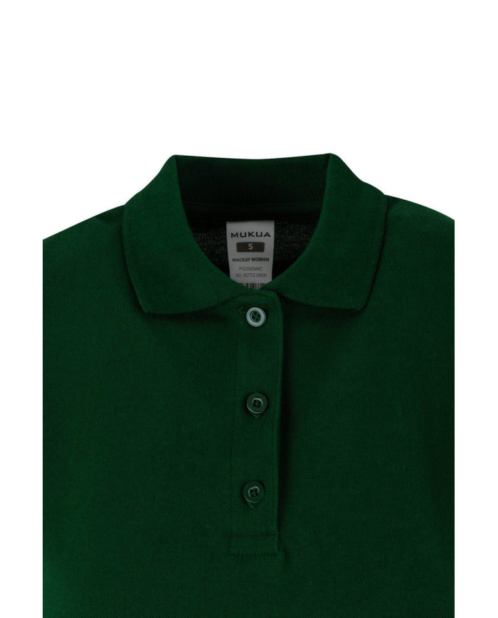 MACKAY WOMAN - POLO MANGA CORTA MUJER 210 MUKUA