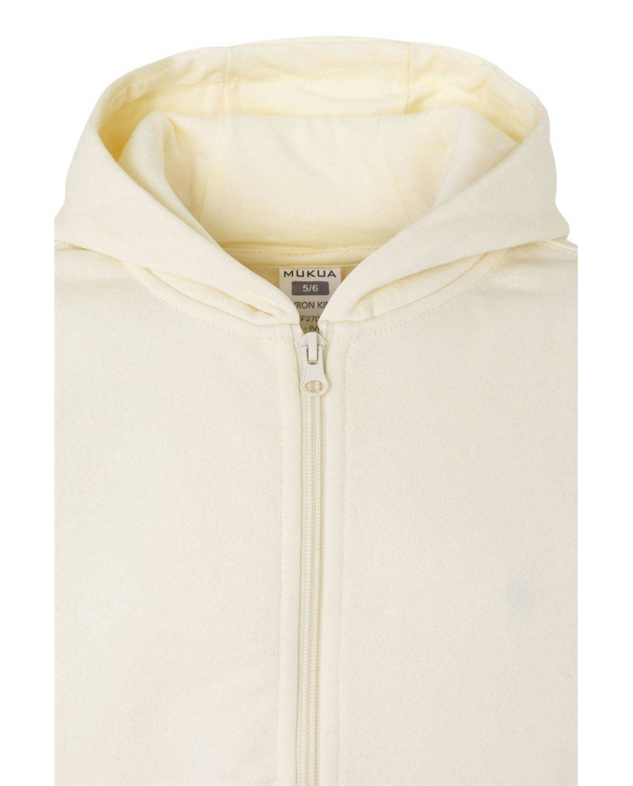 BYRON KIDS - SUDADERA CREM/CAPUCHA KIDS 270 MUKUA