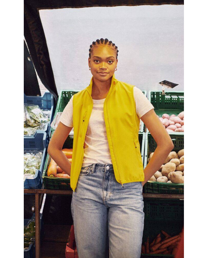 Classic Softshell Vest Women NEW WAVE