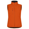 Classic Softshell Vest Women NEW WAVE