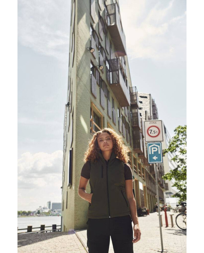 Padded Softshell Vest Women NEW WAVE