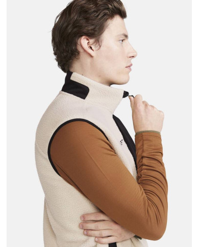ADV Explore Pile Fleece Vest M NEW WAVE
