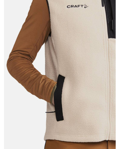 ADV Explore Pile Fleece Vest M NEW WAVE