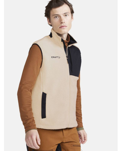 ADV Explore Pile Fleece Vest M NEW WAVE