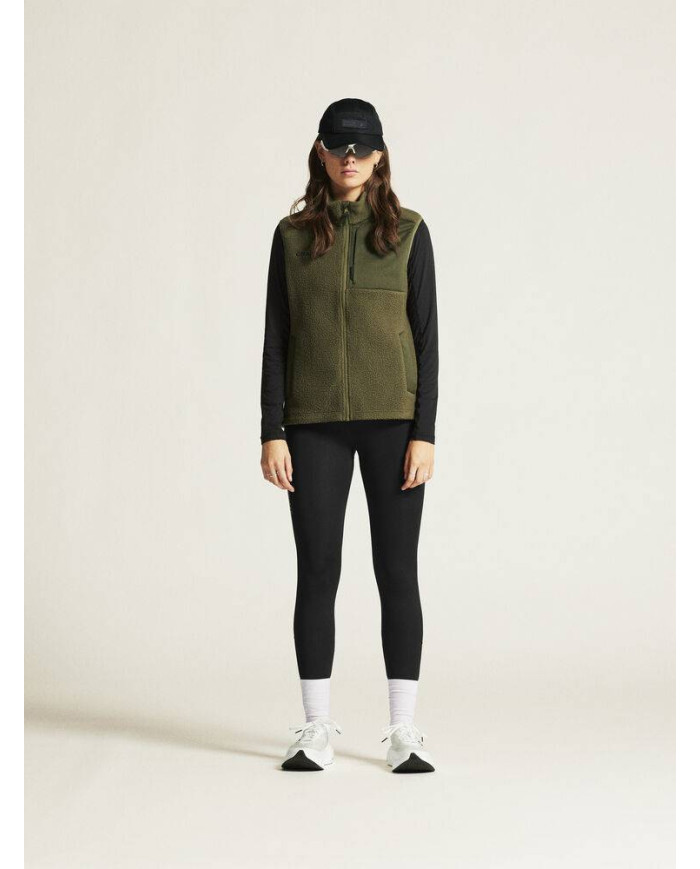 ADV Explore Pile Fleece Vest W NEW WAVE