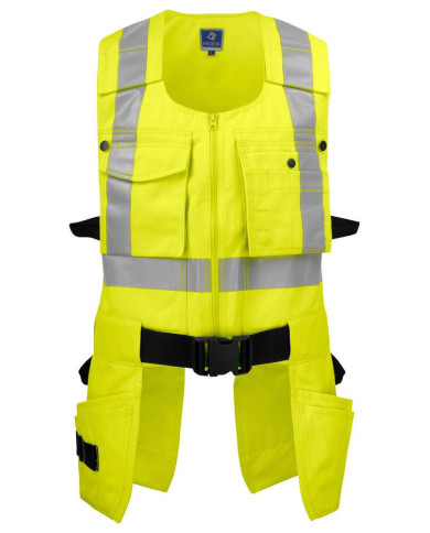 6704 CHALECO CORDURA HV CLASE 2 NEW WAVE