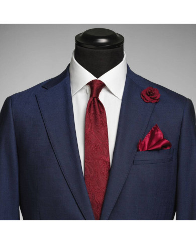 Giftbox Solid Paisley Tie NEW WAVE