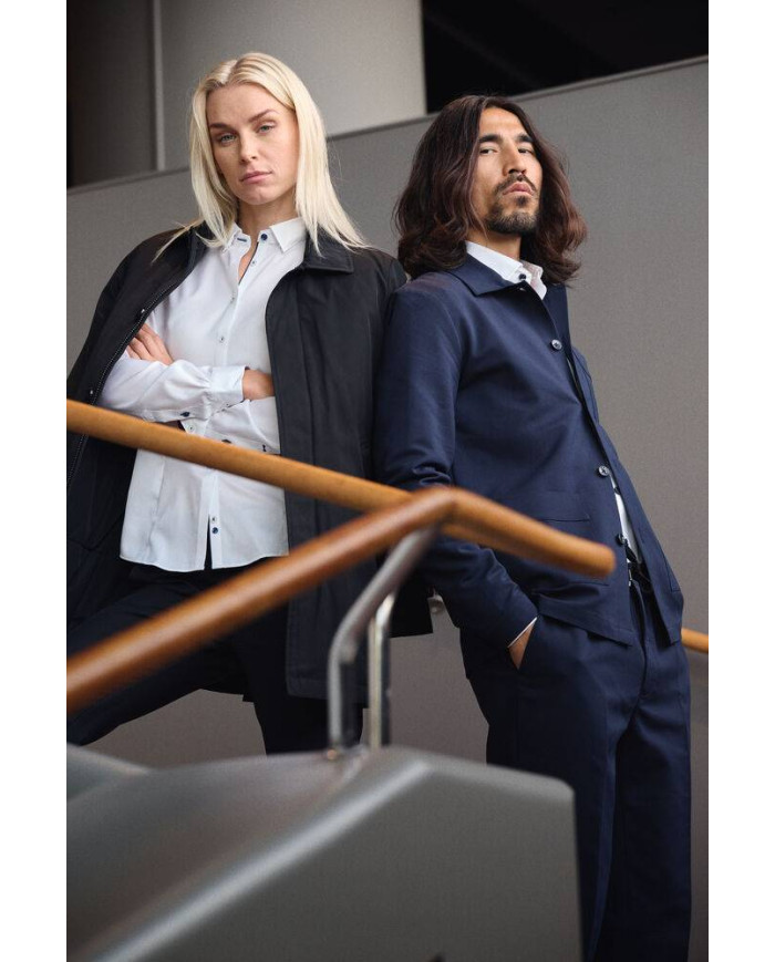 Patch Pocket Overshirt Unisex NEW WAVE