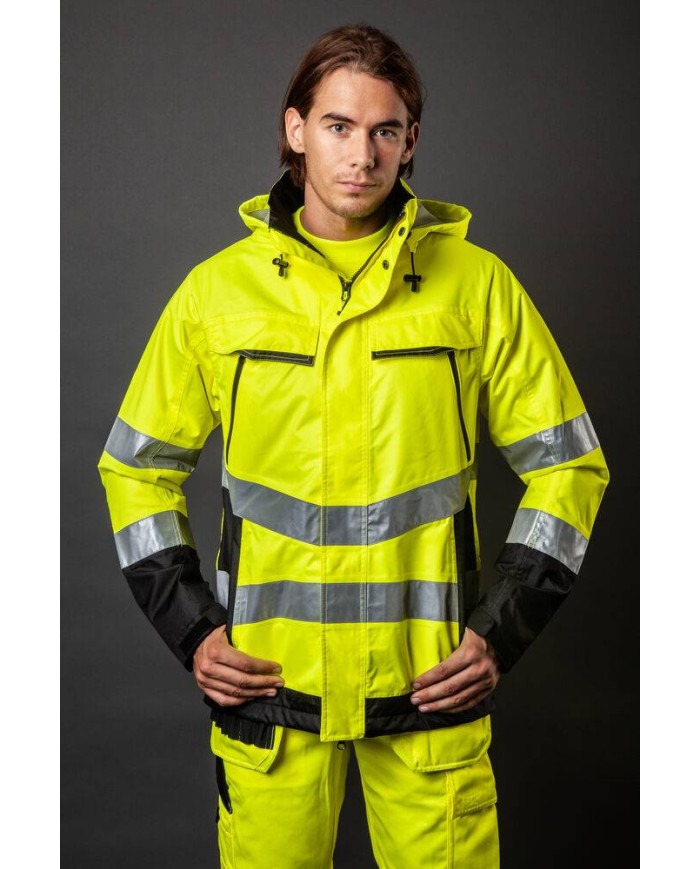 6441 CHAQUETA ACOLCHADA HV CLASE 3 NEW WAVE
