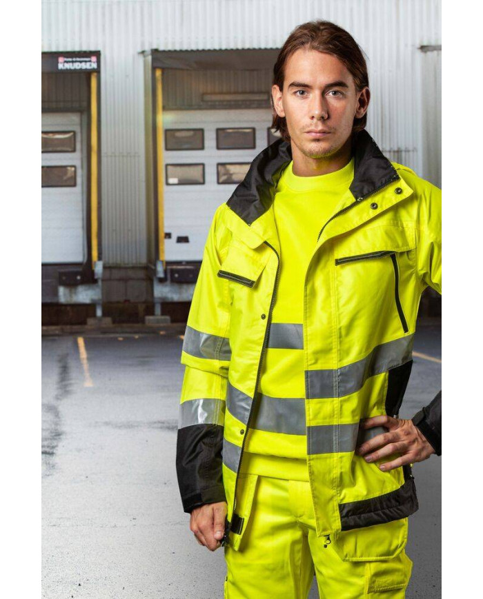 6441 CHAQUETA ACOLCHADA HV CLASE 3 NEW WAVE