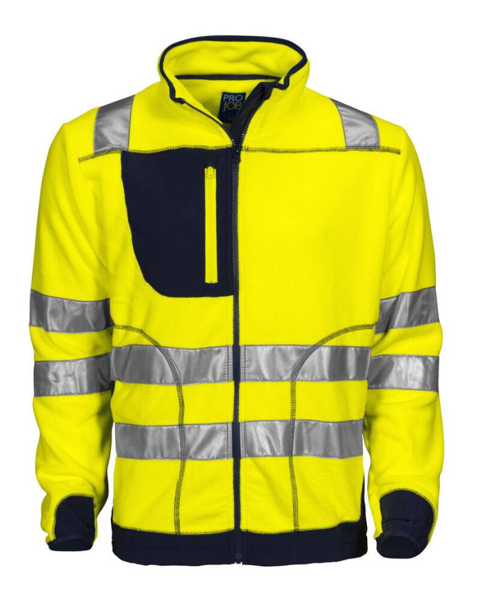 6303 CHAQUETA POLAR HV CLASE 3/2 NEW WAVE