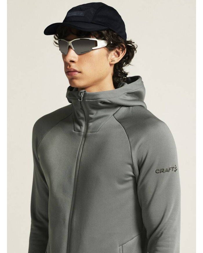 ADV Explore Power Fleece Hood Jkt M NEW WAVE