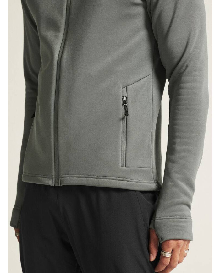 ADV Explore Power Fleece Hood Jkt M NEW WAVE